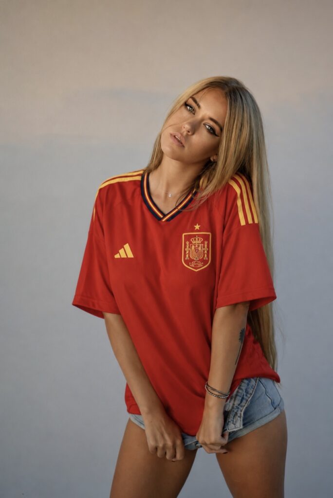 Chica sexy de España para el Mundial 2026